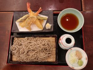 天せいろそば 小田原お堀端 万葉の湯にて