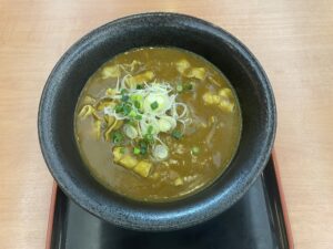カレーうどん 浅草ROX まつり湯にて