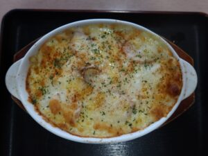 シーフードグラタン 太平洋健康センター 勿来温泉 関の湯にて