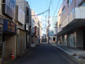 茨城県水戸市 大工町 国道50号線から奥に入ったところ 昼に撮影