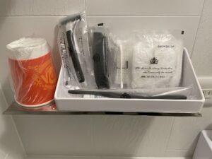 アパホテル 千葉中央駅前 シングルルーム アメニティ類