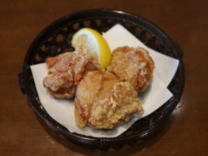 鶏の唐揚げ クア・アンド・ホテル石和 石和健康ランドにて