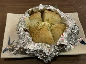 じゃがバター スパワールド 炉端焼き大阪やにて