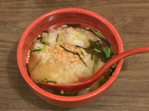 鮭茶漬け スパワールド 炉端焼き大阪やにて