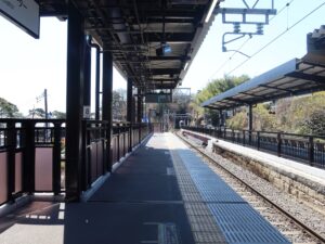 JR仙石線 松島海岸駅 1番線 通常はこのホームを使用します