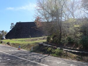 青葉山公園 仙台城跡 本丸の石垣